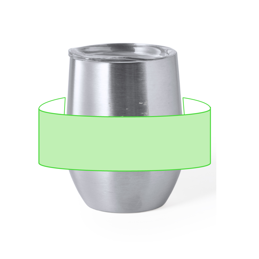 Vaso térmico compacto de acero inoxidable 350 ml
