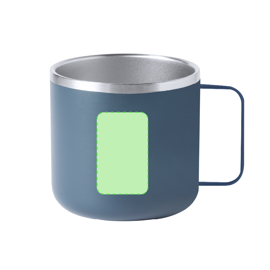 Taza de acero inoxidable estándar 350 ml