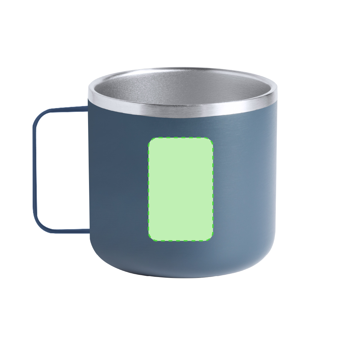 Taza de acero inoxidable estándar 350 ml