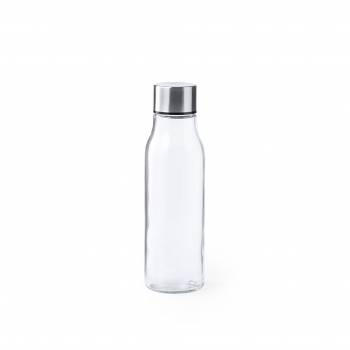 Botella premium de cristal borosilicato resistente al calor 550 ml