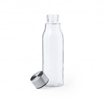 Botella premium de cristal borosilicato resistente al calor 550 ml