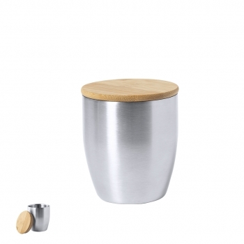 Vaso térmico de acero inox 280 ml