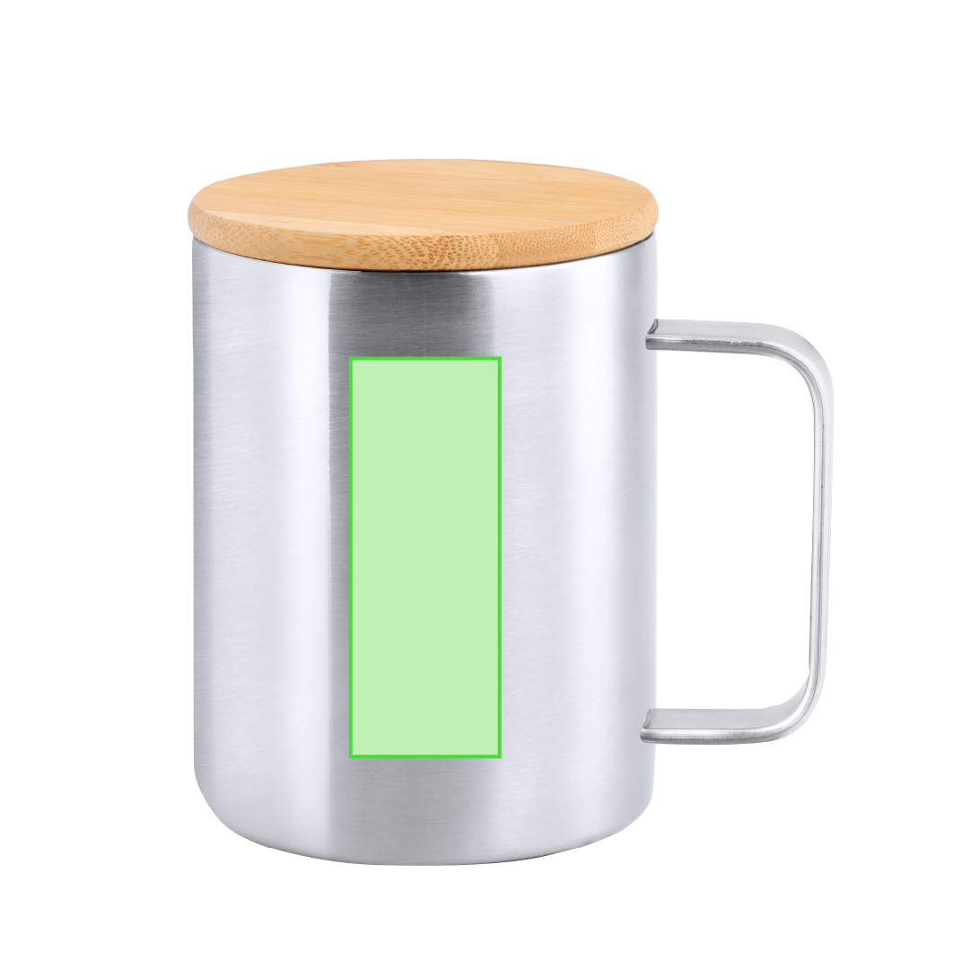 Taza de acero inoxidable estándar 350 ml