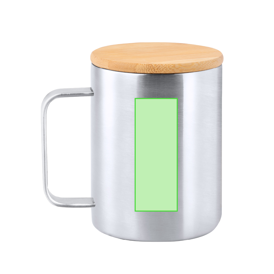 Taza de acero inoxidable estándar 350 ml