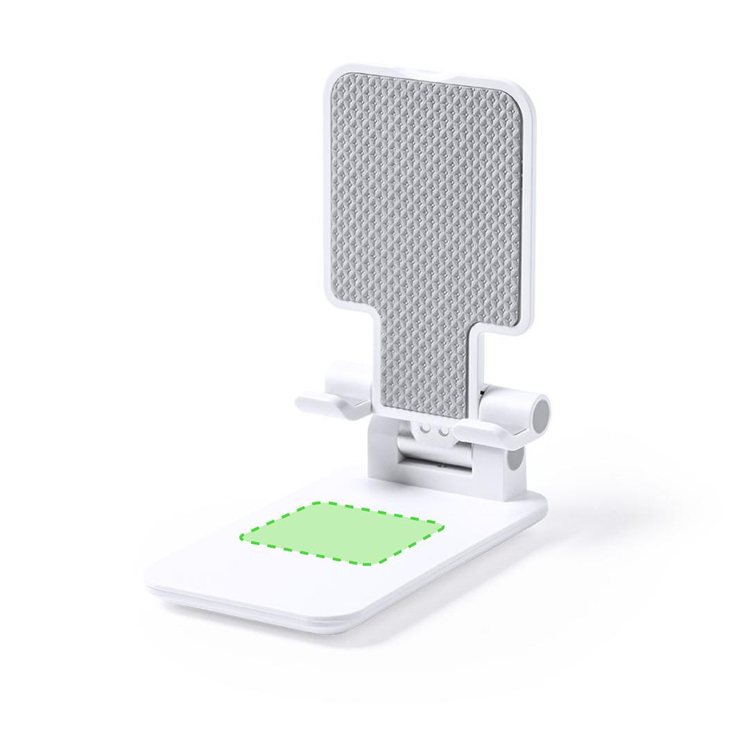 Soporte ergonómico regulable en altura y ángulo para smartphone