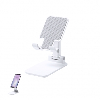 Soporte ergonómico regulable en altura y ángulo para smartphone