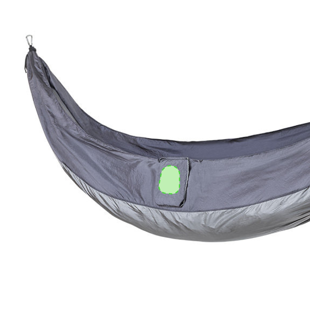Hamaca de nylon reciclado