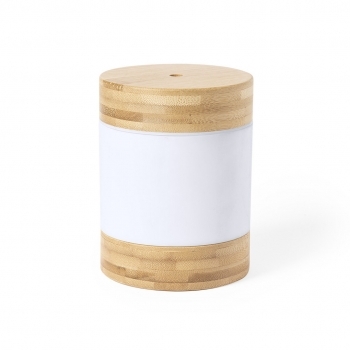 Humidificador con difusor aromático de bambú y policarbonato 250 ml