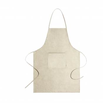 Delantal de cocina de cáñamo 100% natural