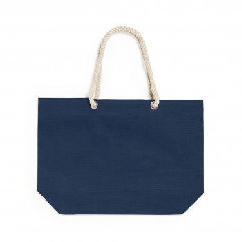 Bolsa de algodón 220 g/m² asas largas tote robusto 38×42 cm