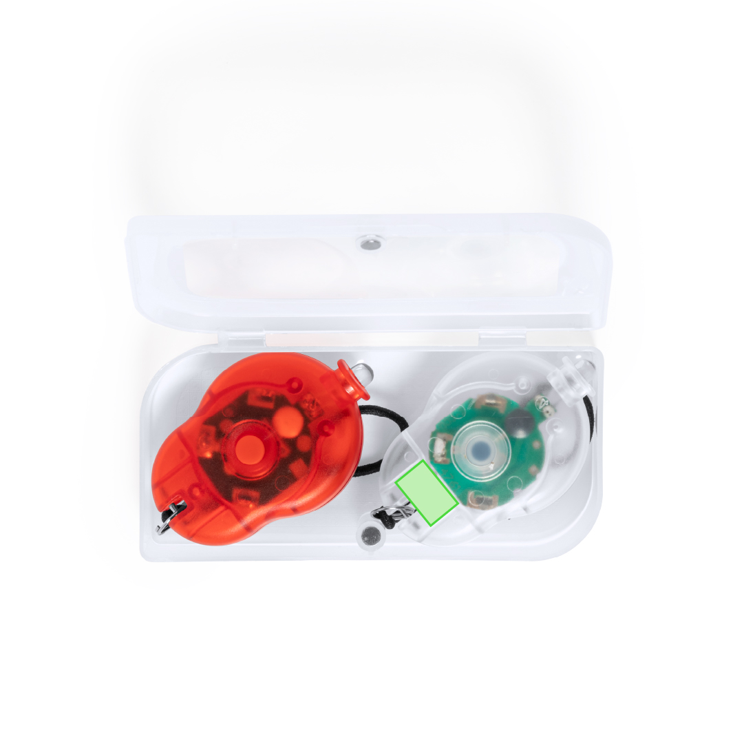 Set de luces de seguridad para bici en estuche