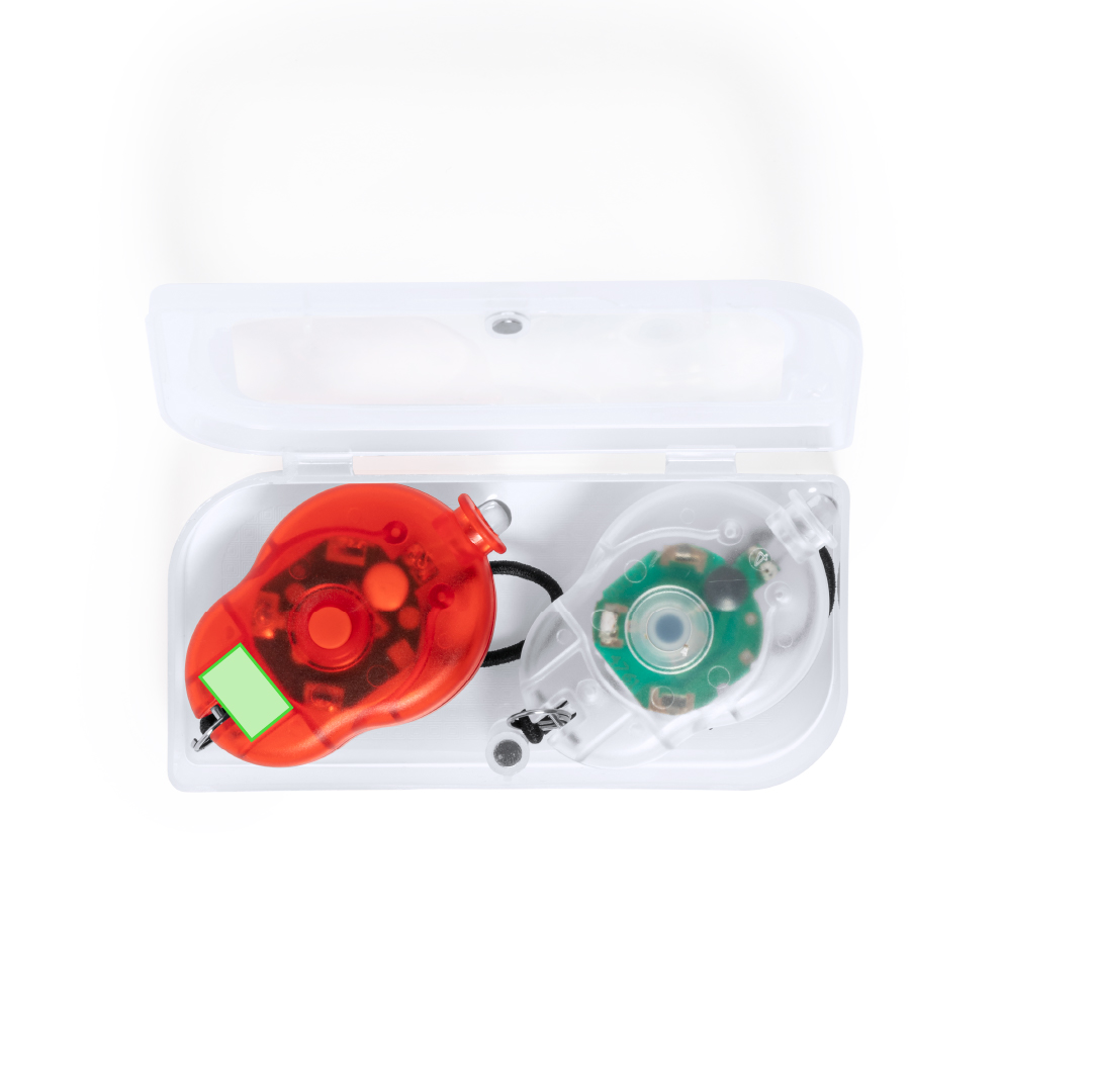 Set de luces de seguridad para bici en estuche