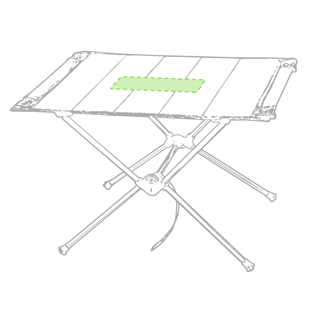 Mesa de poliéster 600D plegable
