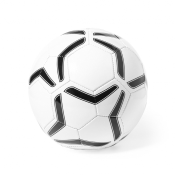 Balón de polipiel talla 5 bicolor con bolsa