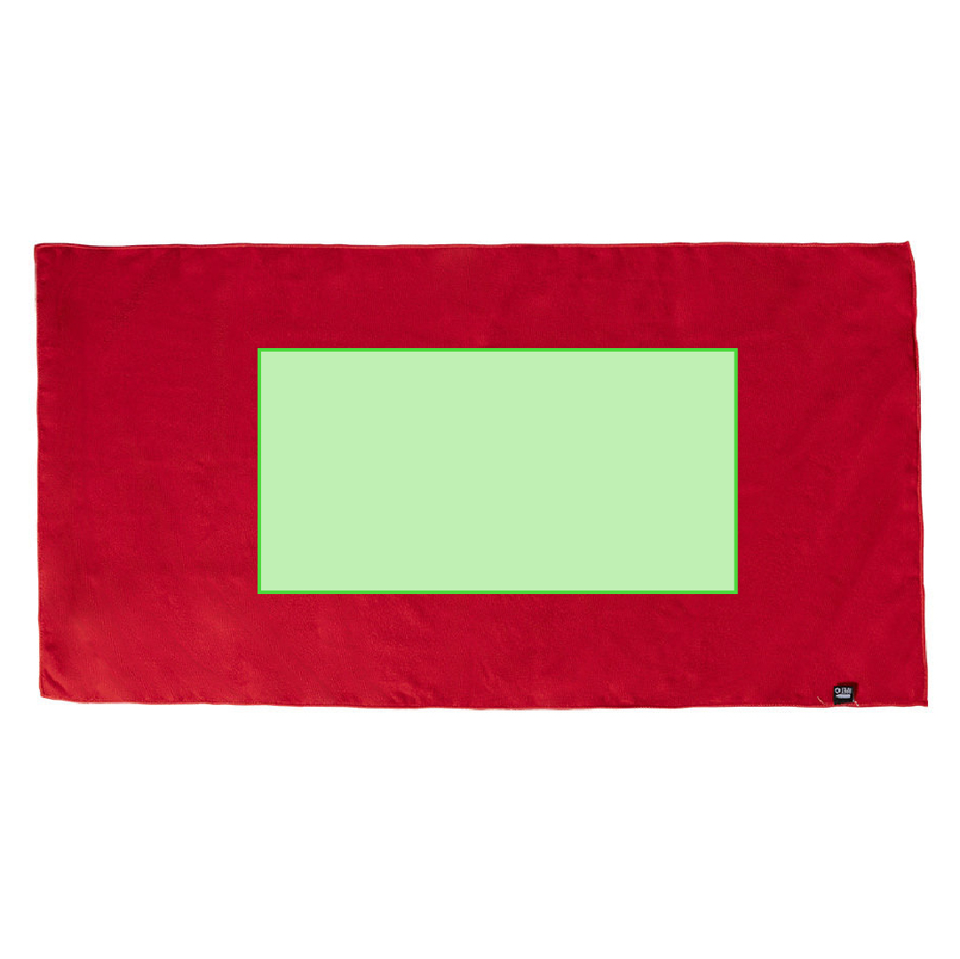 Toalla absorbente de poliéster reciclado RPET talla 5 con funda compacto