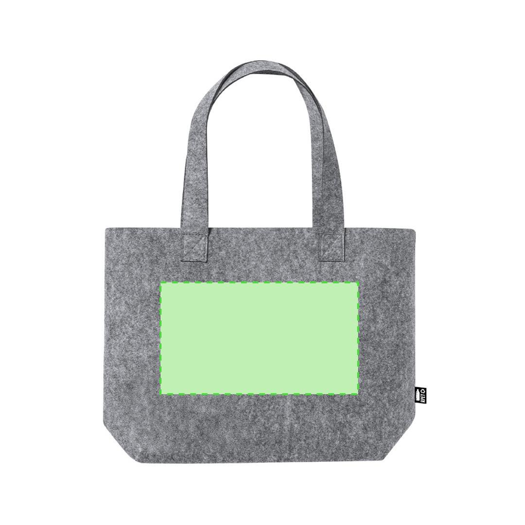 Bolsa de RPET con asas largas 42×31 cm sin fuelle