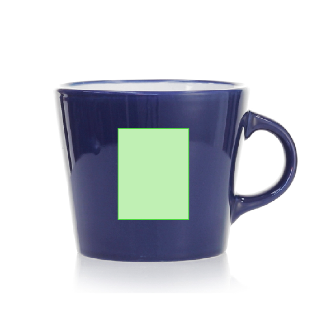 Taza de cerámica resistente a manchas de té 350 ml