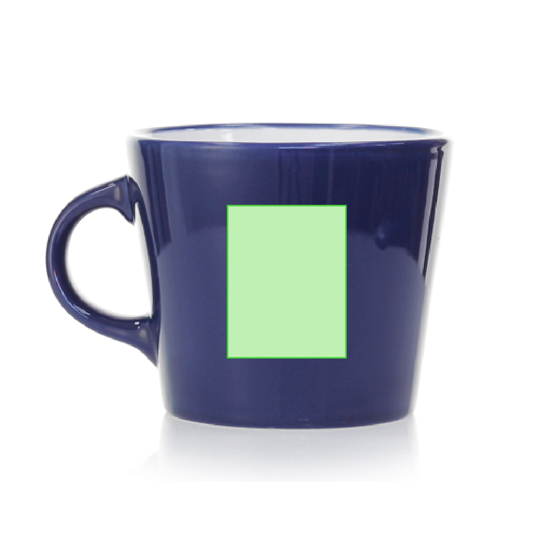 Taza de cerámica resistente a manchas de té 350 ml
