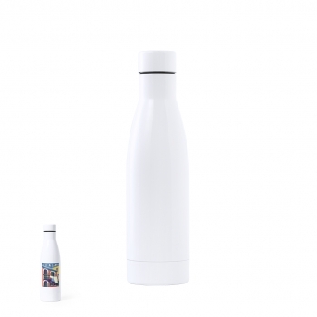 Bidón XL de acero inoxidable personalizable sublimación 750 ml