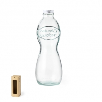 Botella de cocina de vidrio reciclado 1 litro