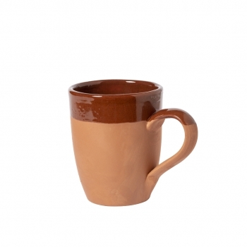 Taza de cerámica con cuello estrechado 330 ml