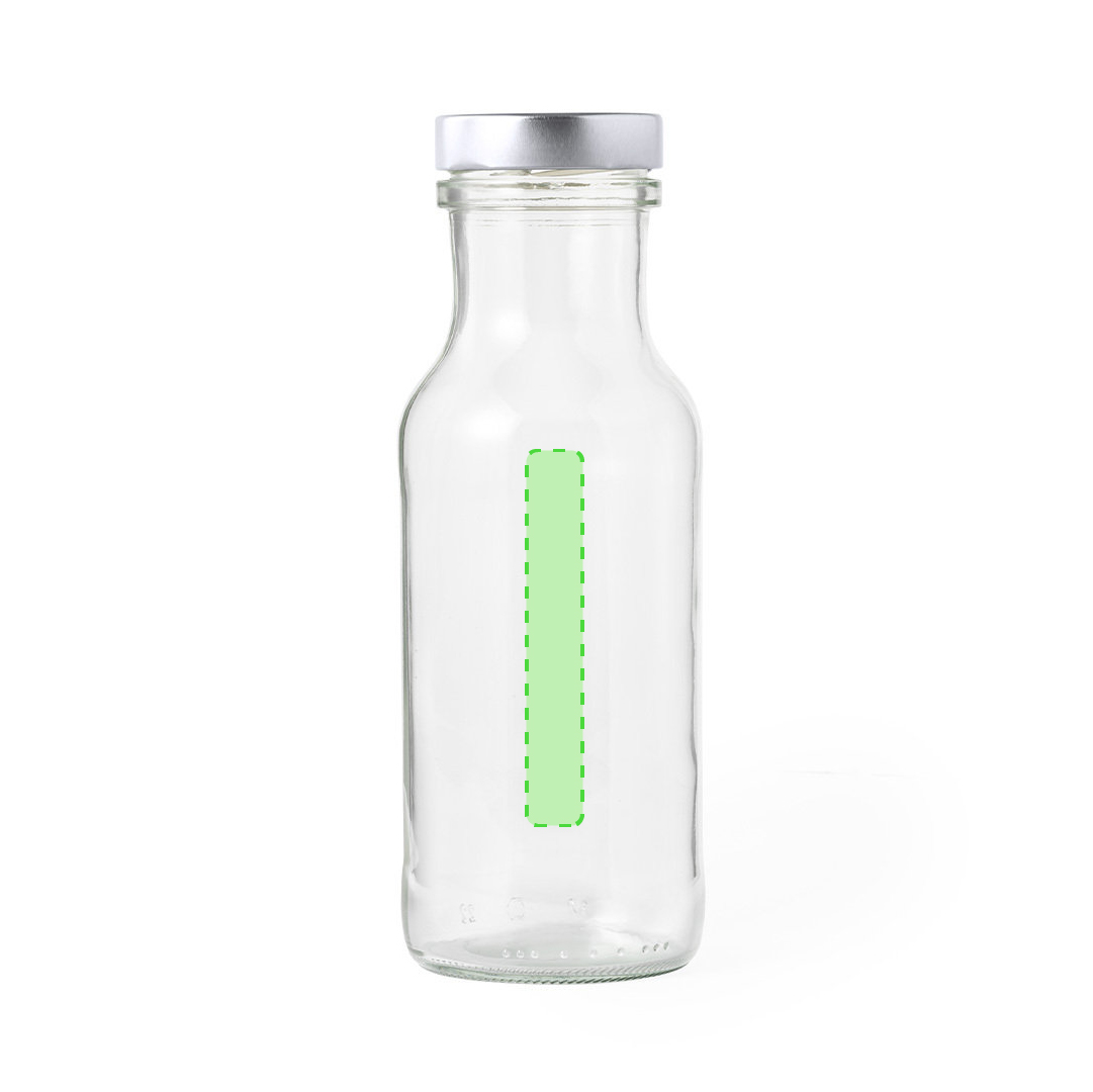 Botella de cristal de alta capacidad formato mesa 785 ml