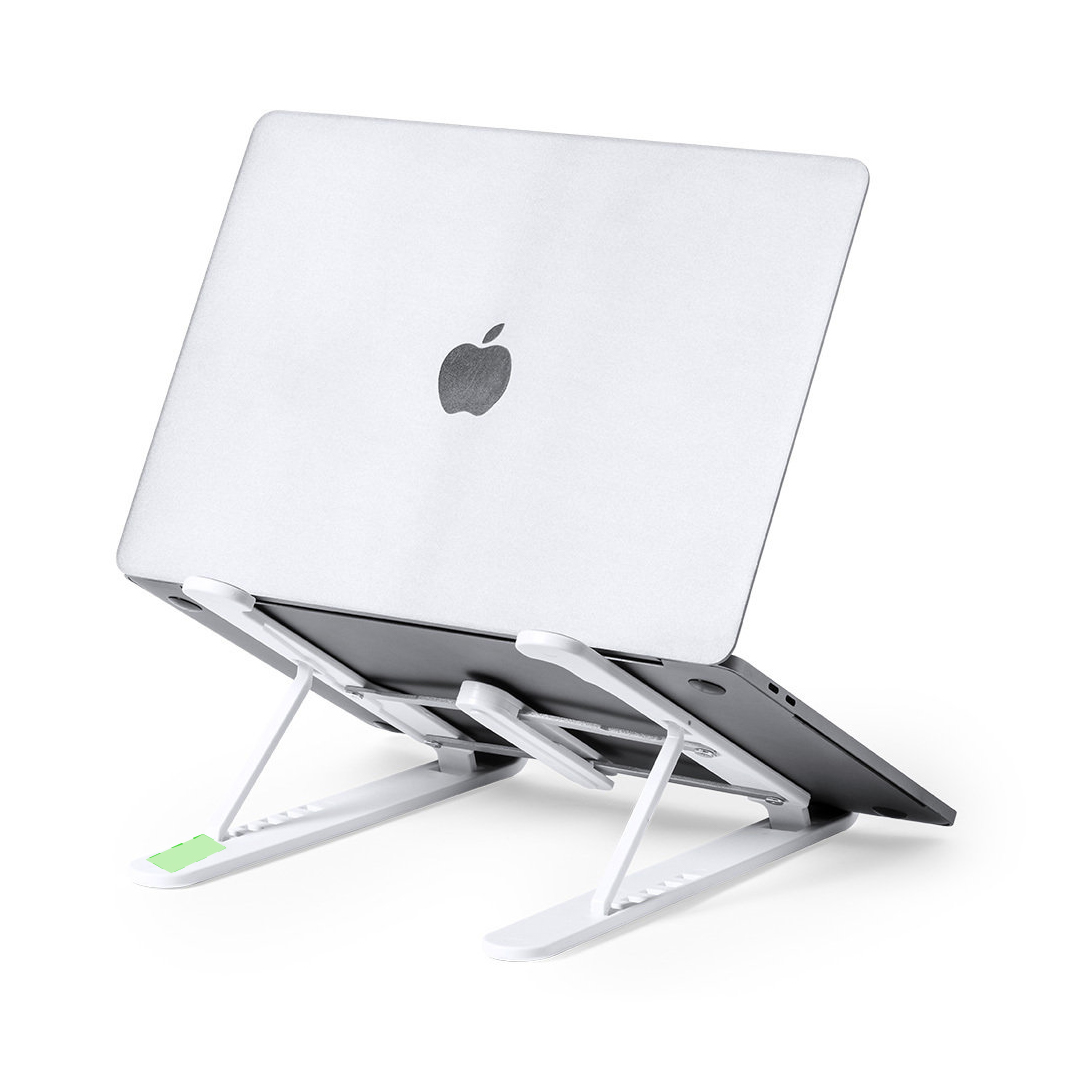 Soporte plegable de altura ajustable con estuche de antelina