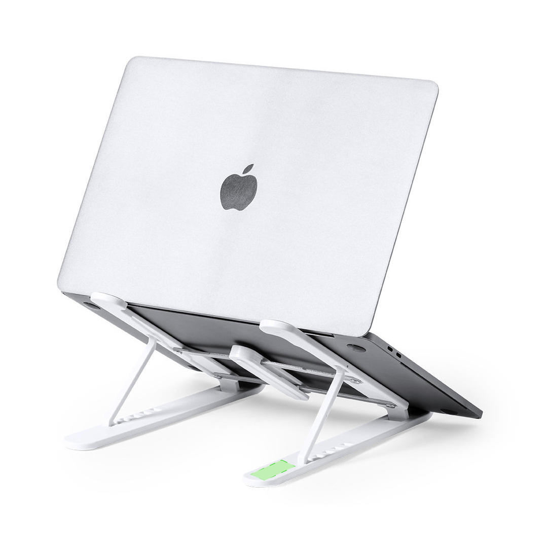 Soporte plegable de altura ajustable con estuche de antelina
