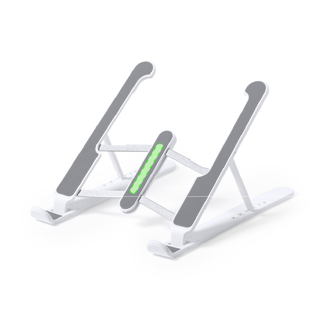Soporte plegable de altura ajustable con estuche de antelina