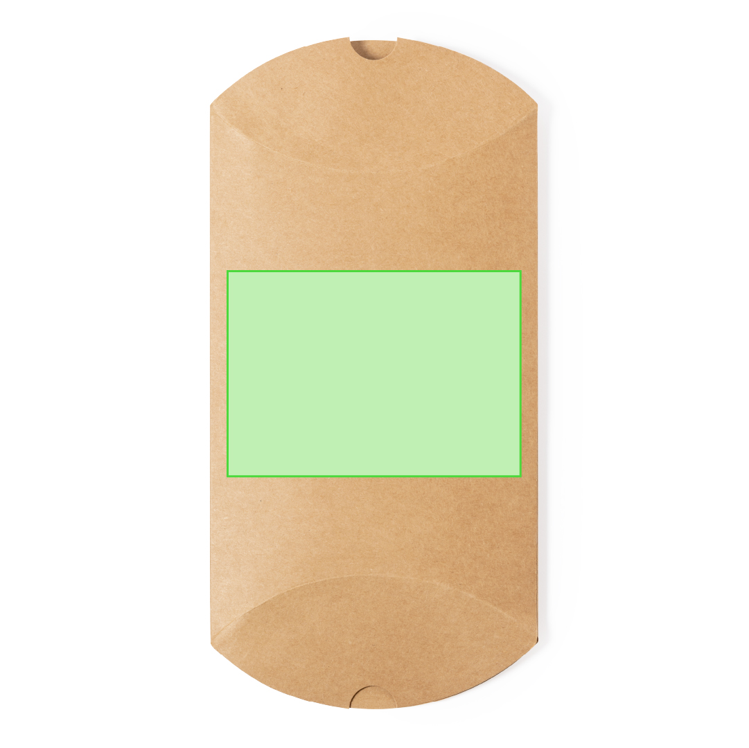 Estuche de presentación grande en cartón reciclado kraft — 22,5x14x5,7 cm, el mayor estuche kraft del catálogo