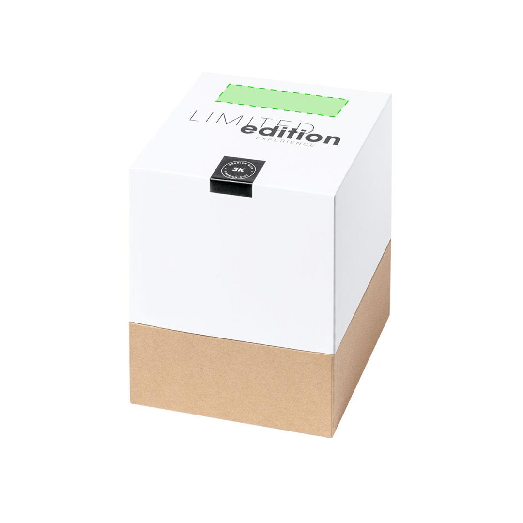 Lámpara de bambú flexible con 14 LEDs regulables y recarga USB