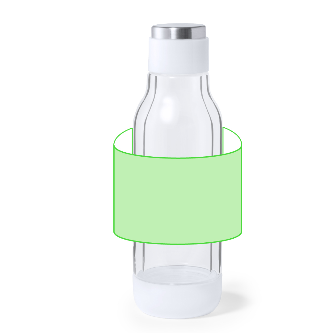 Bidón isotérmico de doble pared en cristal borosilicato 500 ml
