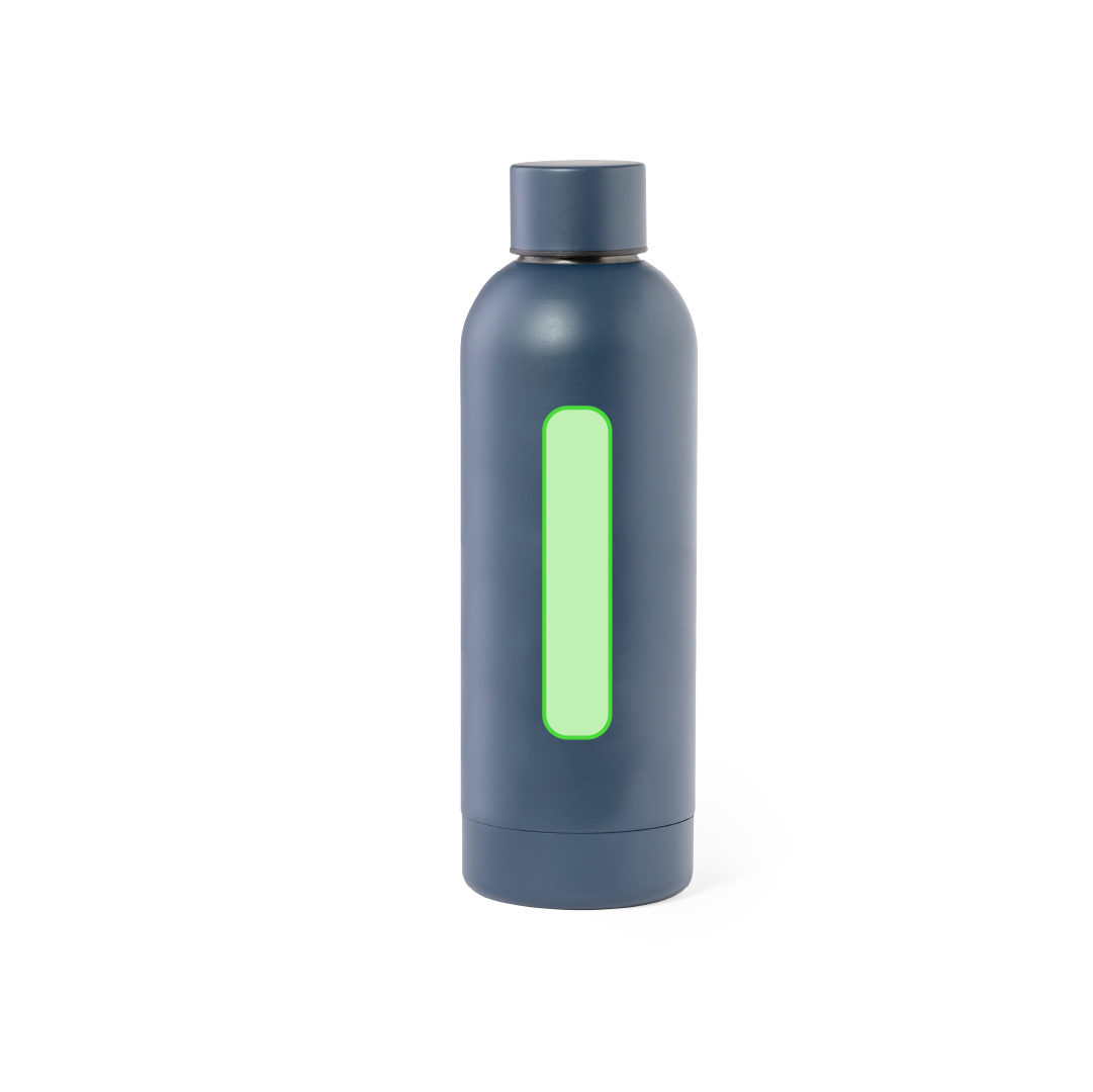 Bidón ergonómico XL de pared simple acero inoxidable 800 ml