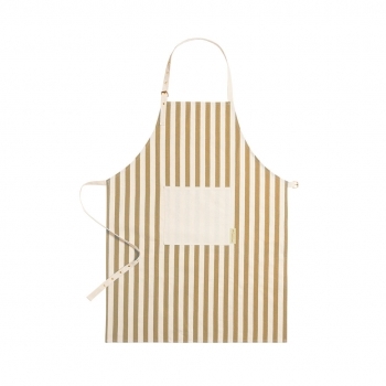 Delantal de cocina de algodón orgánico 220 g/m²