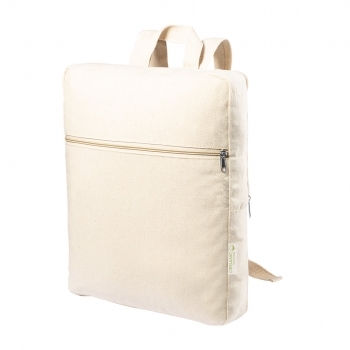 Mochila de algodón orgánico 280 g/m² con distintivo organic certificado