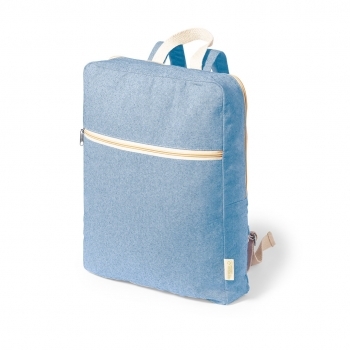 Mochila de algodón 100% reciclado GRS 280 g/m² en gama de colores con certificación disponible