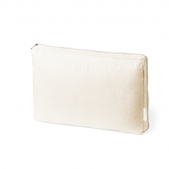 Funda acolchada para portátil de algodón reciclado 280 g/m²