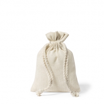 Bolsita de algodón 100% de 105 g/m² — 10x14 cm, la más pequeña del catálogo de bolsas de algodón