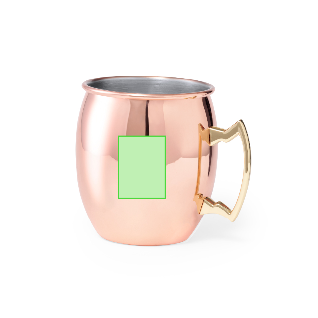 Taza grande de acero inoxidable 500 ml