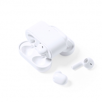 Set 2 pares de auriculares Bluetooth 5.0 en un único estuche de carga, 2 diseños ergonómicos