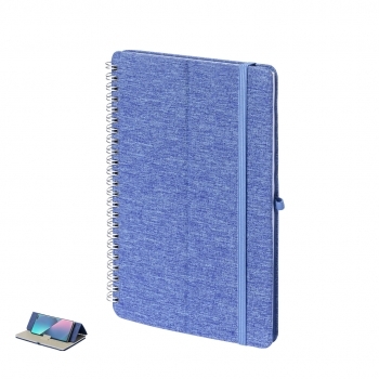 Libreta soporte combinada de RPET y caña de trigo con 70 hojas