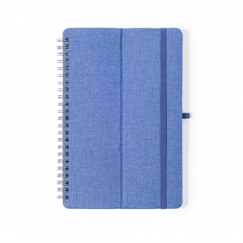 Libreta soporte combinada de RPET y caña de trigo con 70 hojas