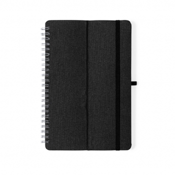Libreta soporte combinada de RPET y caña de trigo con 70 hojas