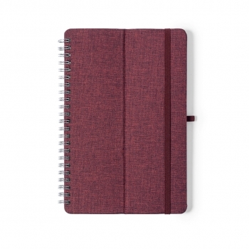 Libreta soporte combinada de RPET y caña de trigo con 70 hojas