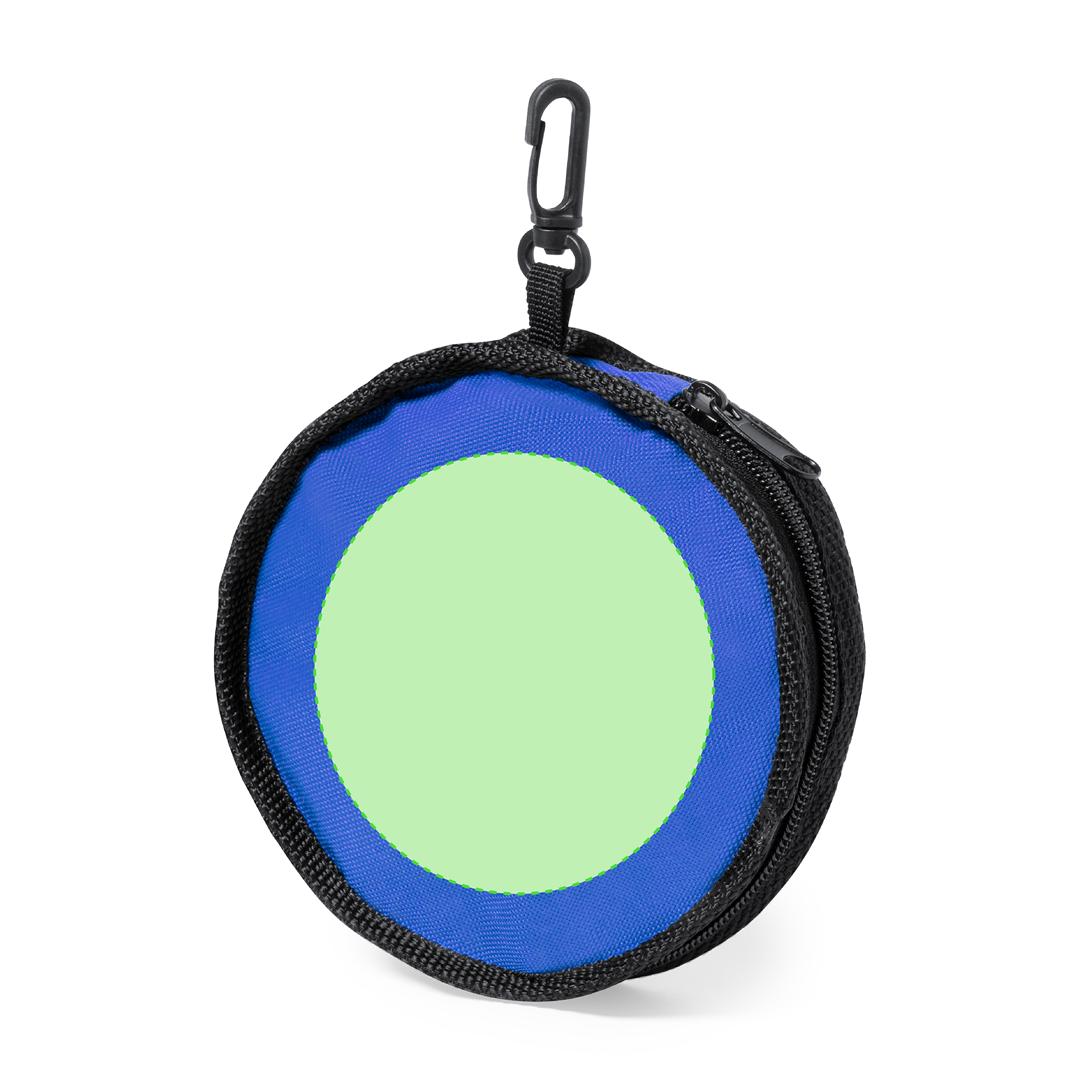 Bowl plegable 2 compartimentos poliéster RPET portátil comida agua