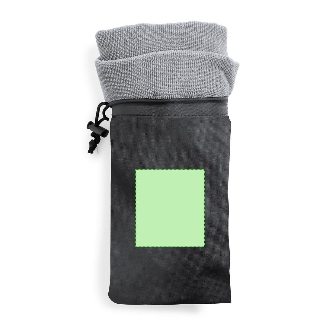 Toalla mascotas microfibra poliéster 160g/m² absorción rápida funda transporte