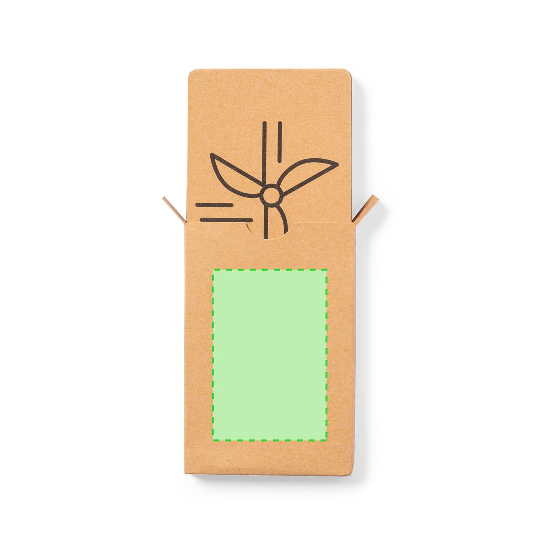 Juego concienciación ecológica cartón reciclado 36 tarjetas en caja
