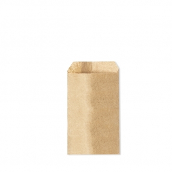 Bolsa de presentación de papel reciclado kraft — 9x14,5 cm, la más pequeña y asequible del catálogo