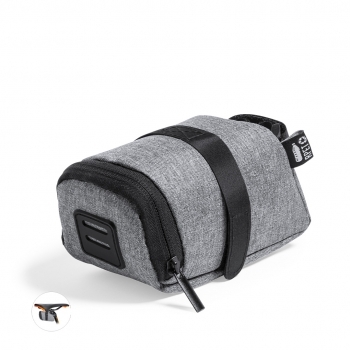 Bolsa para bici de poliéster reciclado 600D con cremallera