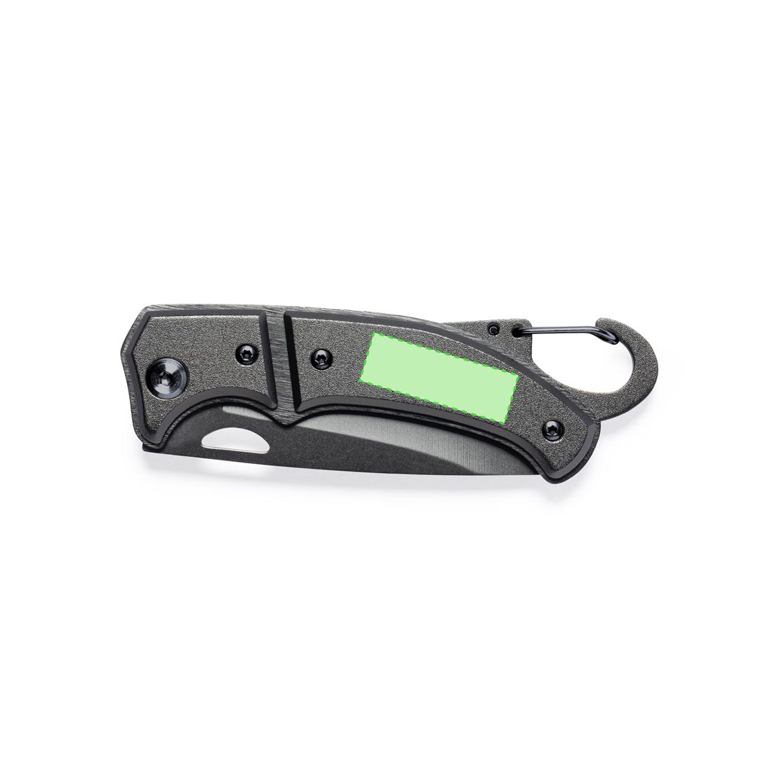 Navaja aluminio acero inoxidable bloqueo seguridad cuchilla plegable compacta